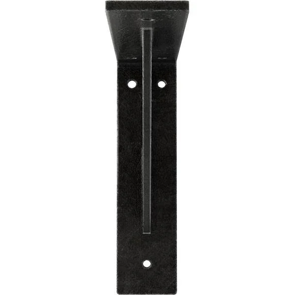 Ekena Millwork BKTM02X08X08TRAPW 2x22W x 8x22D x 8x22H Traditional Steel BRACKET, Antiqued Pewter