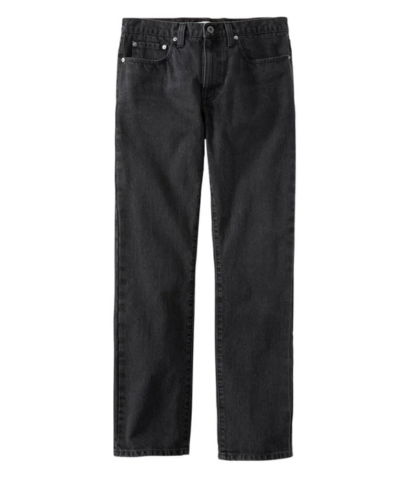 Men's L.L.Bean 1912 Jeans, Standard Fit Black 30x32, L.L.Bean