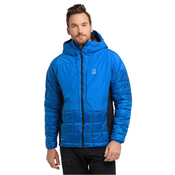Haglofs Nordic Mimic Hooded Jacket - Blue - Medium