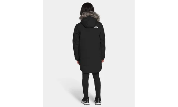 The North Face Arctic Swirl Parka - Girls& TNF Black, XL