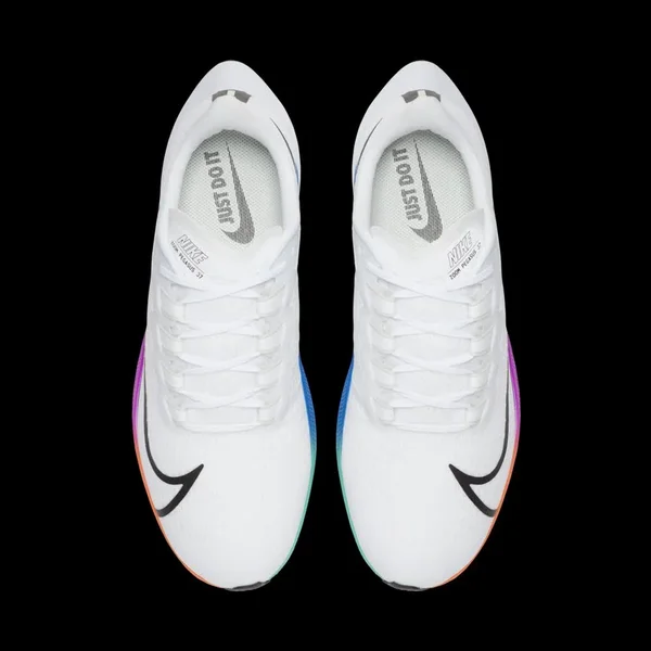 Nike Men's Air Zoom Pegasus 37 Running Shoes - 10.5 - White