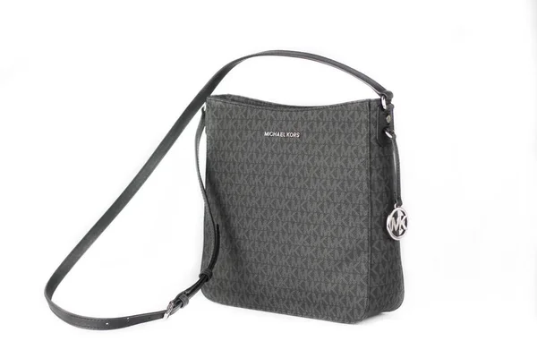 Michael Kors Jet Set Large Messenger Bag Crossbody - Black