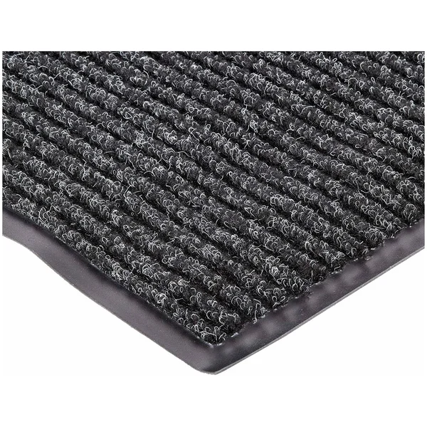 Notrax 117S0035CH Carpeted Entrance Mat, Charcoal, 3 x 5 ft.