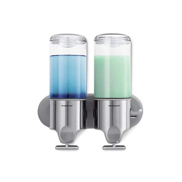 simplehuman Wall Mount Pumps Shampoo & Soap Dispenser