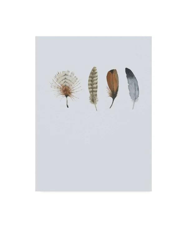 Trademark Fine Art Ic01715-C1419Gg Incado 'Feather 12' Canvas Art - 14X1