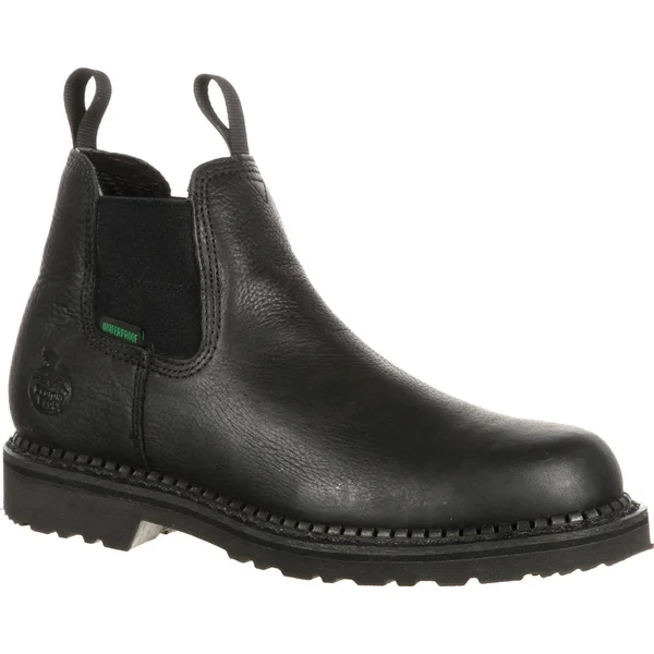 Georgia Boot Men's Giant Waterproof High Romeo Boot - GB00084, Black