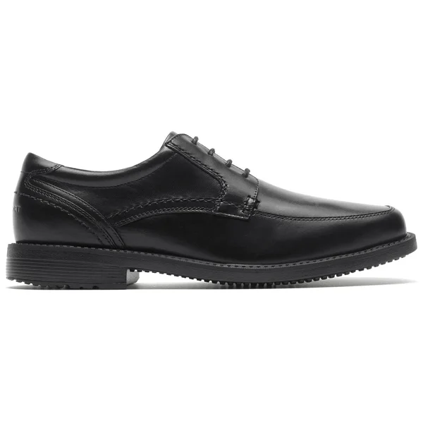 Men's Rockport Style Leader 2 Apron Toe - Size: 17, Black