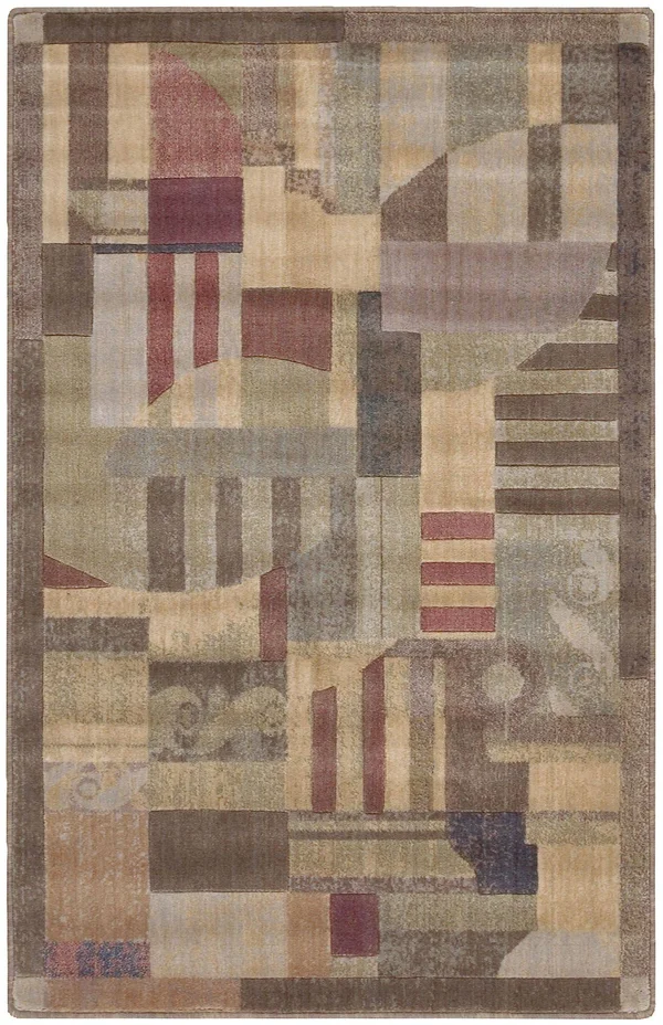 Nourison Somerset ST22 Multicolor Area Rug, 3&6x22 x 5&6x22