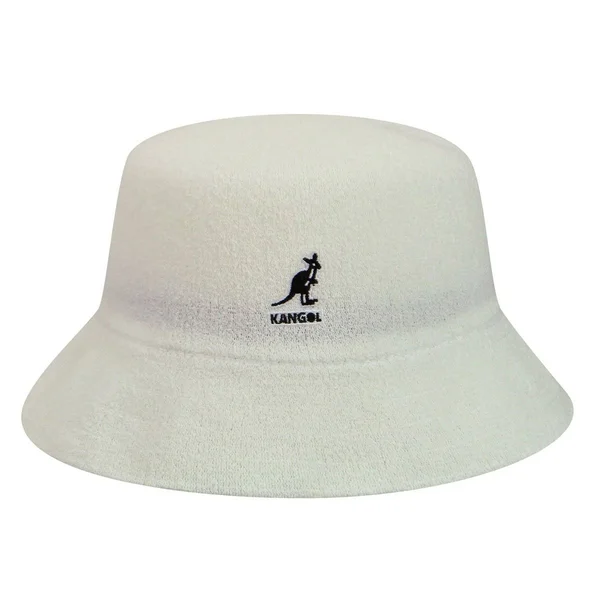 Kangol Bermuda Bucket Hat White