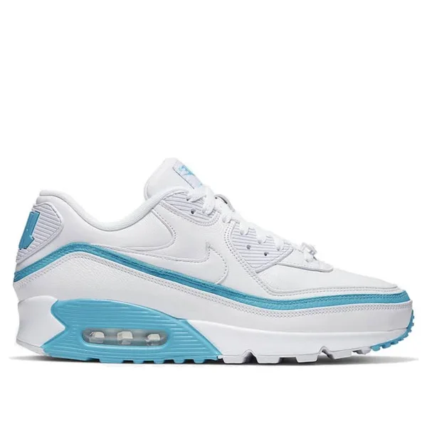 Nike Air Max 90 - UNDFTD Undefeated - White/Blue Fury Shoes - Size 9