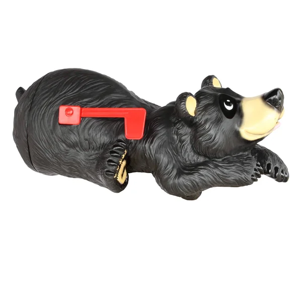 Rivers Edge Black Bear Mailbox-25in x 13.8in x 10.7in