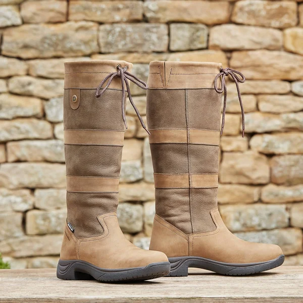 Dublin Ladies River Boots III Wide - 8, Black