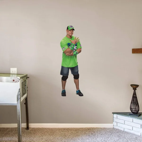 Fathead John Cena - X-Large Officially Licensed WWE Removable Wall Decal, Size: XL