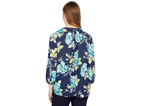 Nydj 3/4-Sleeve Pintuck Blouse