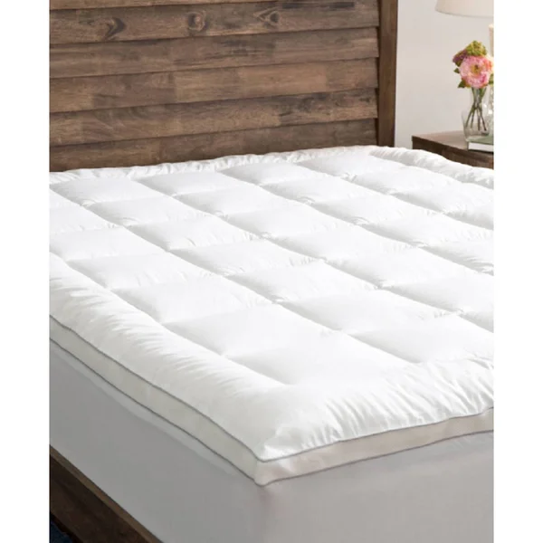 Cozy Classics Clouds Mattress Pad, Size: King, White