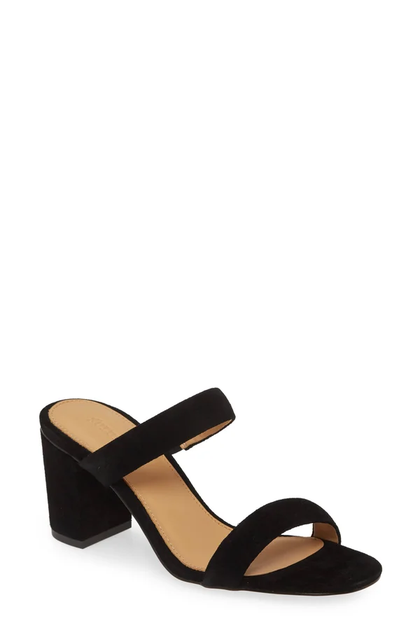 Soludos Ines Heel - Black, 6.5