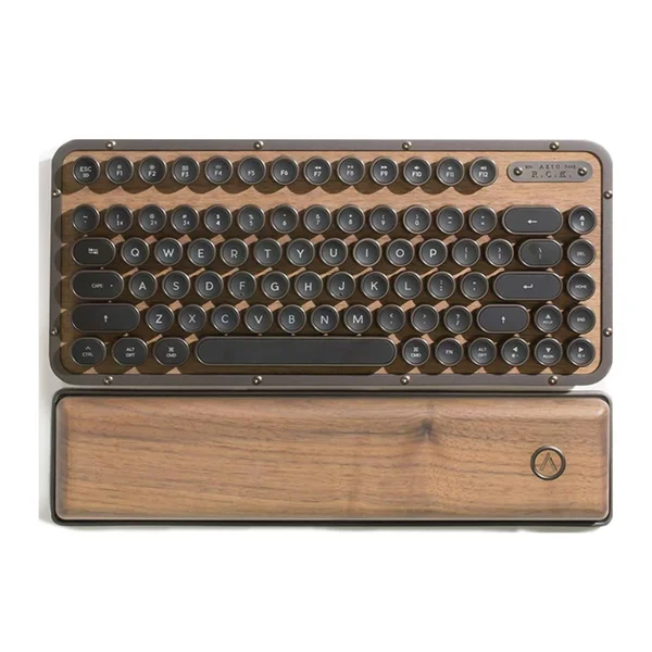 Azio Retro Wireless Keyboard, Compact, Elwood