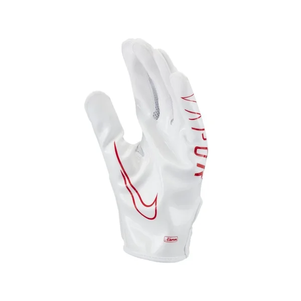 Nike Adult Vapor Jet 6.0 Receiver Gloves, Medium, White