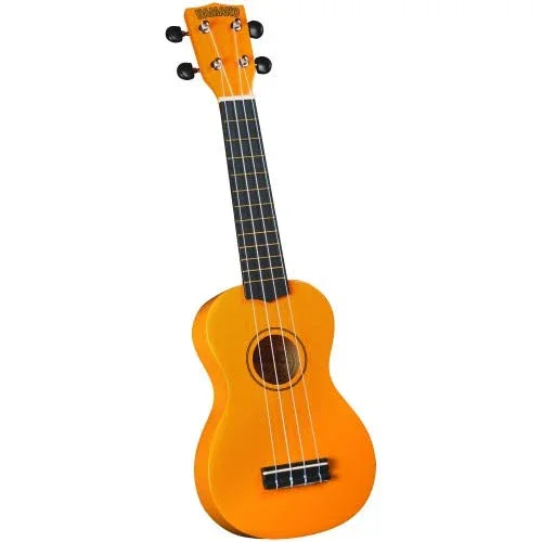 Mahalo U-30yw Painted Economy Soprano Ukulele - Yellow