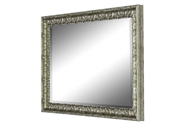 Hitchcock Butterfield Black and Nickel Silver Nuevo II Wall Mirror