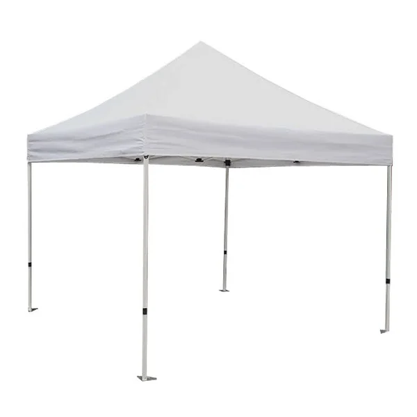 King Canopy Athena 10 ft. x 10 ft. Black Cover White Frame Instant Pop Up Tent, Blacks