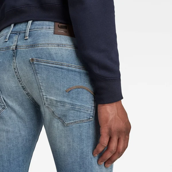 G-Star Raw Men Revend Skinny Jeans Medium Blue Size 30-36
