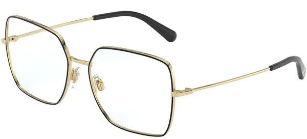 Dolce & Gabbana DG1323 Eyeglasses - 57-16-140, 1334 Gold/Black