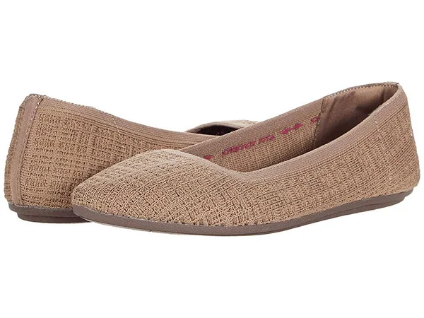 Skechers Women's Cleo Point Shoe - Mocha, 7.5