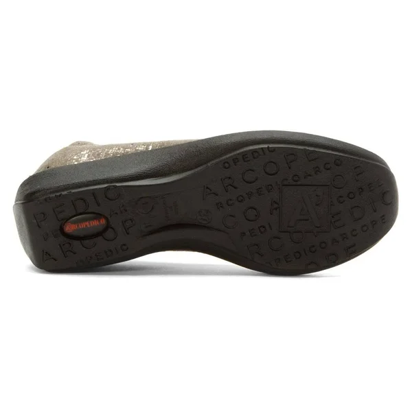 Women's Arcopedico L14 Silver Sparkle Lytech 37 M