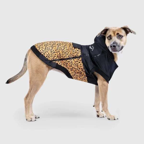 Canada Pooch Insulated 360 Leopard Dog Jacket 24