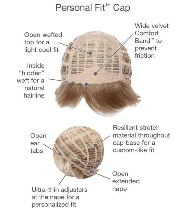 Gabor Perk Average Synthetic Wig - G38+