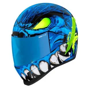 Icon Airform Manic&R Helmet - Blue/White - 2XL