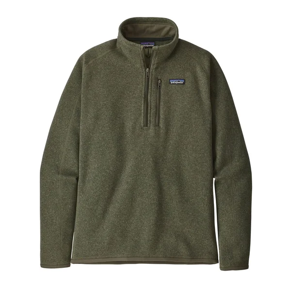 Patagonia Men's Better Sweater 1/4 Zip - Industrial Green, 3XL