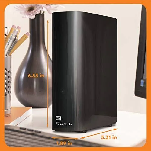 WD 16TB Elements Desktop Hard Drive - WDBWLG0160HBK-NESN