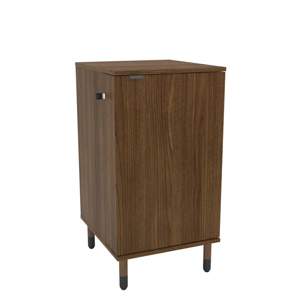 Boahaus Wrexham Expandable Bar Cabinet, 01 DOOR, 06 Wine Racks, 01 Drawer