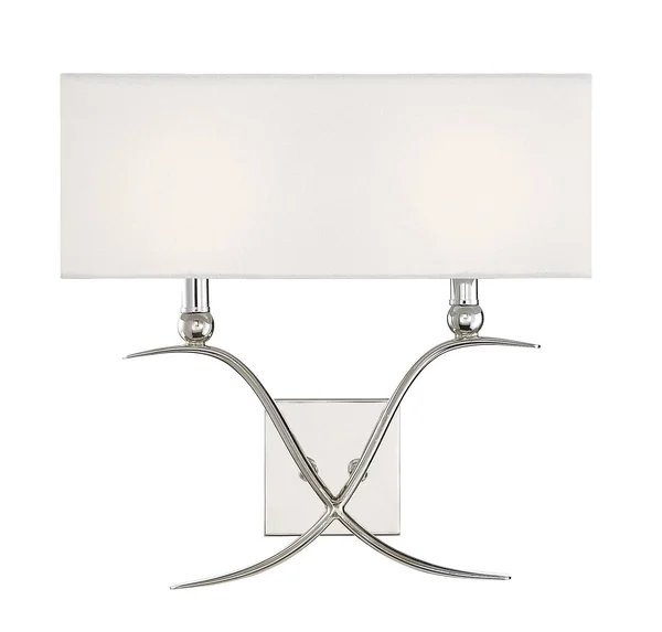 Savoy House-9-800-2-109-Payton - 2 Light Wall Sconce Polished Nickel