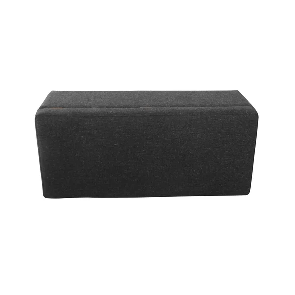 HomePop Large Decorative Storage Bench - Black