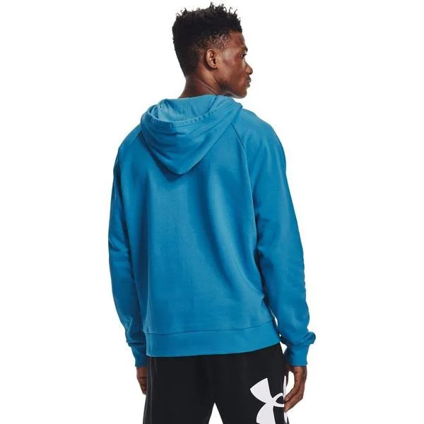 Under Armour Men's Rival Fleece Big Logo Hoodie - Radar Blue