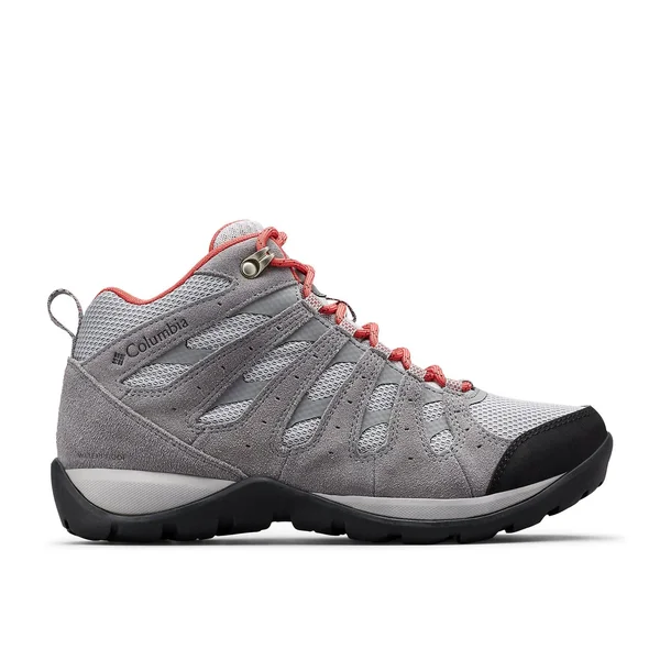 Columbia Women Redmond V2 Waterproof Mid Hiking Boots Gray 9