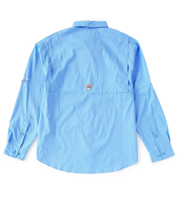 Columbia Men's PFG Super Tamiami Long Sleeve Shirt, Size: 2XL, Black