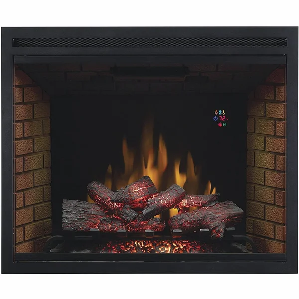 Classic Flame Electric Fireplace Insert - Black