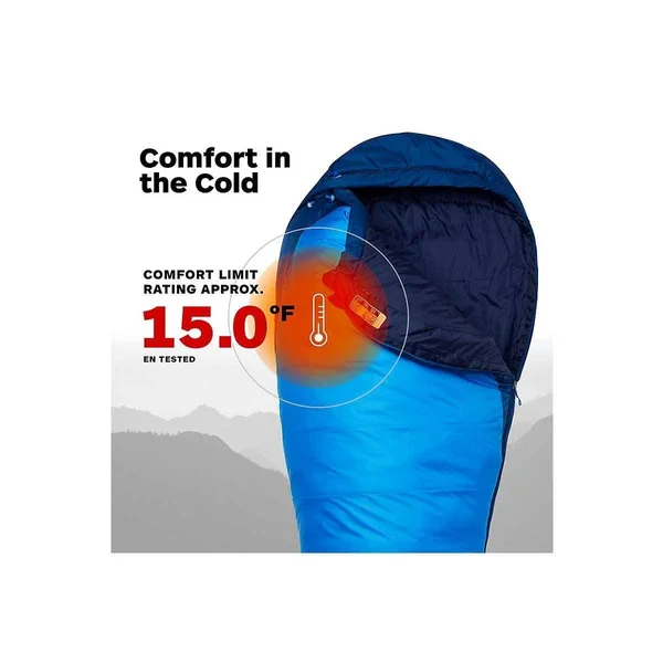 Marmot Trestles 15 Long Sleeping Bag Cobalt Blue, Blue Night RZ