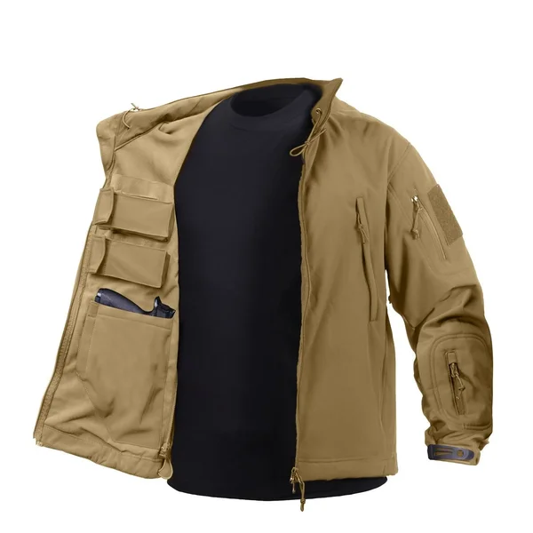 Rothco - Concealed Carry Soft Shell Midnight Navy Blue Jacket