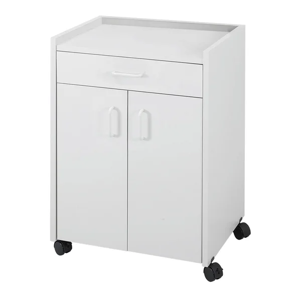Safco Mobile Refreshment Center with Drawer - Gray