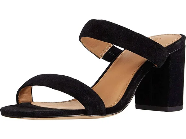 Soludos Ines Heel - Black, 6.5