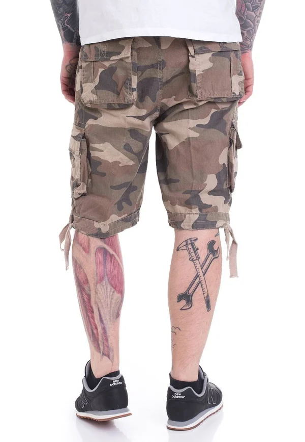 Brandit Urban Legend Shorts Light Woodland Size L