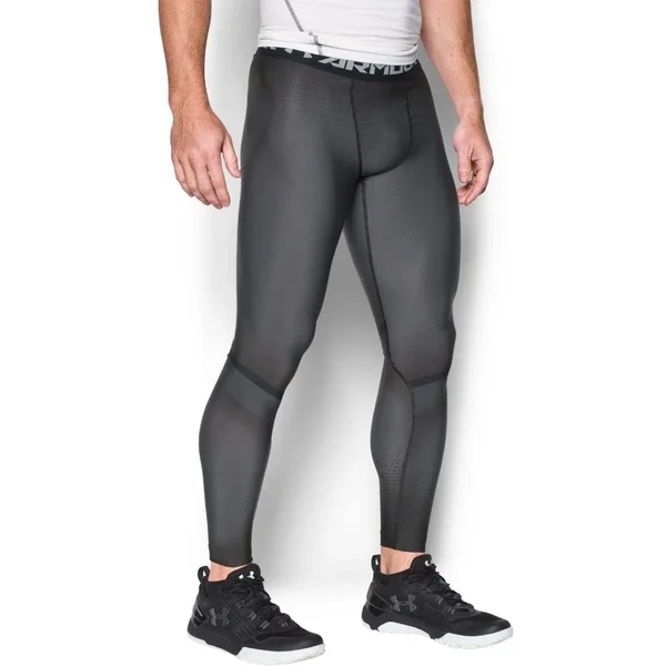 Under Armour Recharge Leggings Graphite Black Bolt Orange