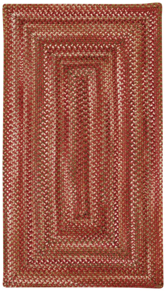 Capel Manchester Redwood Area Rug; Concentric Square 3&