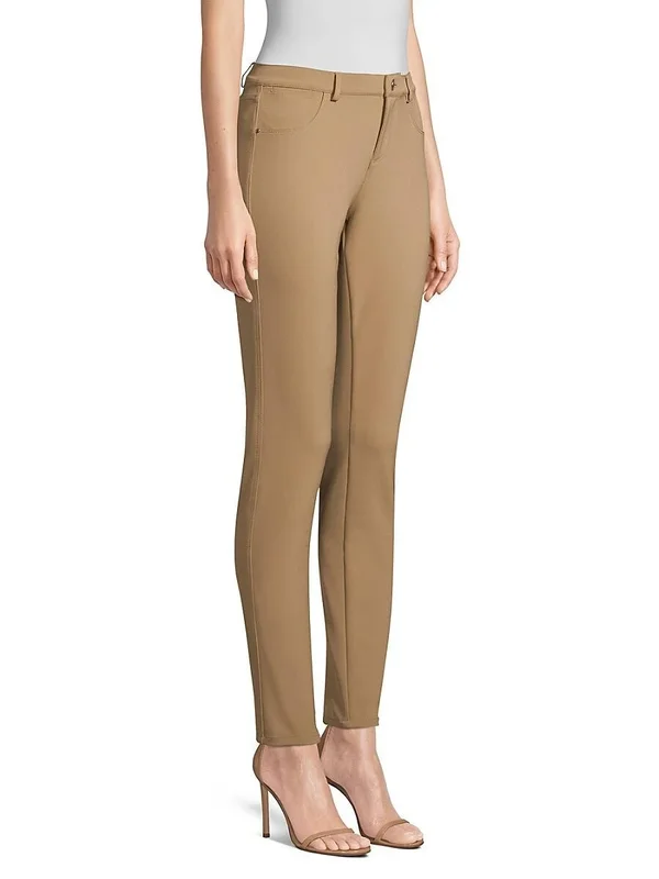 Lafayette 148 New York Acclaimed Stretch Mercer Pants - 2, Sand