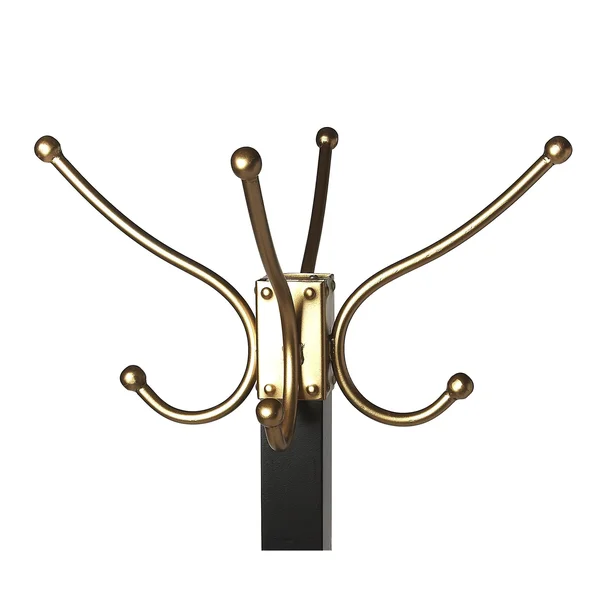Copper Grove Andreas Coat Rack - Gold/Black - Rubbed